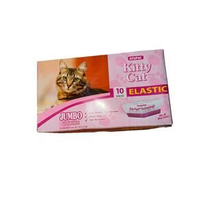 Kitty Cat Premium Pan Disposable Elastic Liners 10 Pk JUMBO Stay Put Technology
